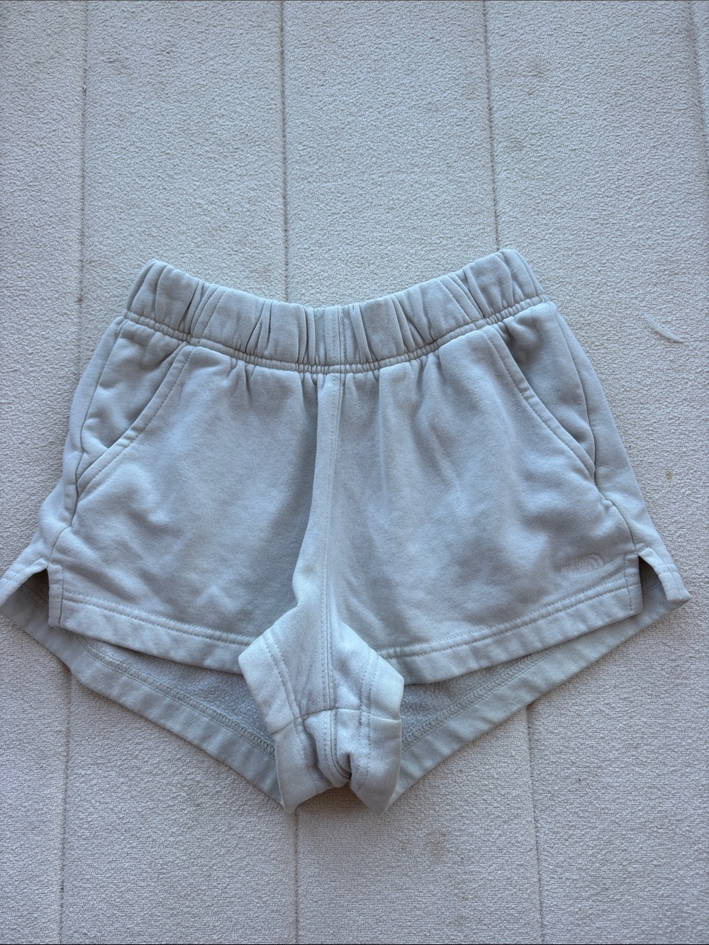 The North Face Women's Light Gray Sweat Shorts